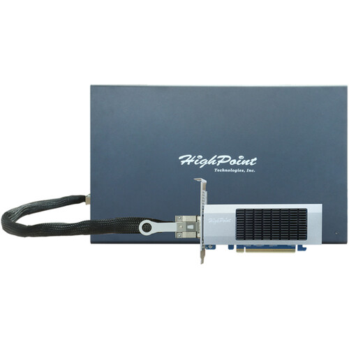 HighPoint 8531AW External PCIe 4.0 x16 GPU Enclosure & Host Adapter Card (600W)