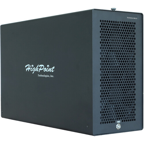 HighPoint RocketStor 8631D External PCIe 5.0 x16 GPU Enclosure & Rocket 7634D Adapter Card Kit
