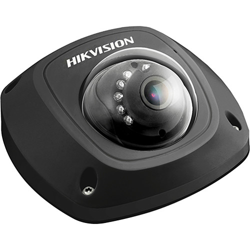 Hikvision 2MP/1080P,H264,8mm,D/N 120dB IR(30M),3Axis,Audio Mic,IP67, PoE/12VDC,Compact Dome Camera(Black)