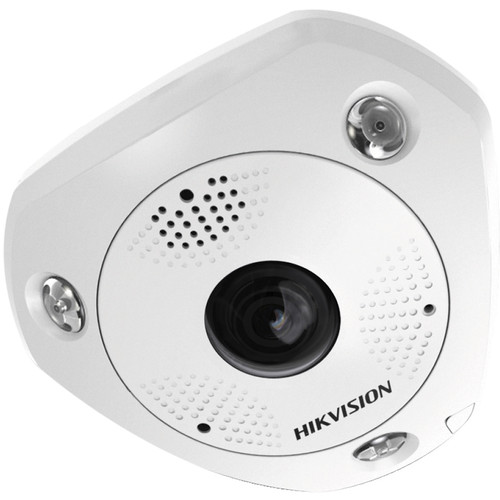 Hikvision DS-2CD63C5G0-IVS 12MP Outdoor Network Fisheye Camera with Night Vision & Heater