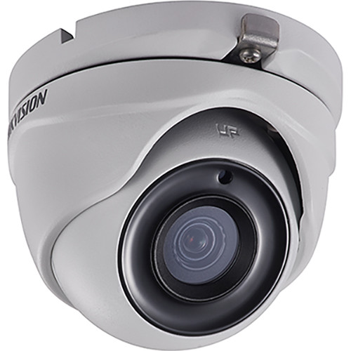 Hikvision TurboHD DS-2CE56D8T-ITM 2MP Outdoor HD-TVI Turret Camera with Night Vision & 2.8mm Lens (Gray)