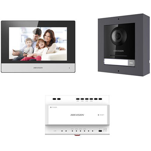 Hikvision DS-KIS702-P Two-Wire Video Intercom Kit