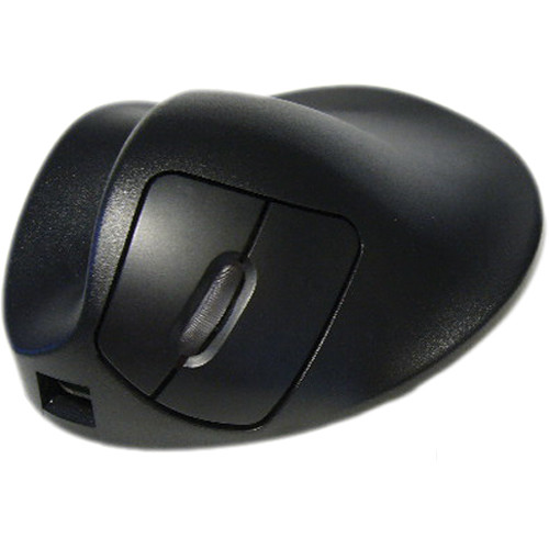 Hippus LS2WL Wired Light Click HandShoe Mouse (Left Hand, Small, Black)