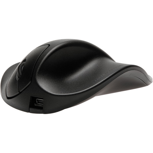 Hippus Wireless Light Click HandShoe Mouse (Right Hand, Small, Black)