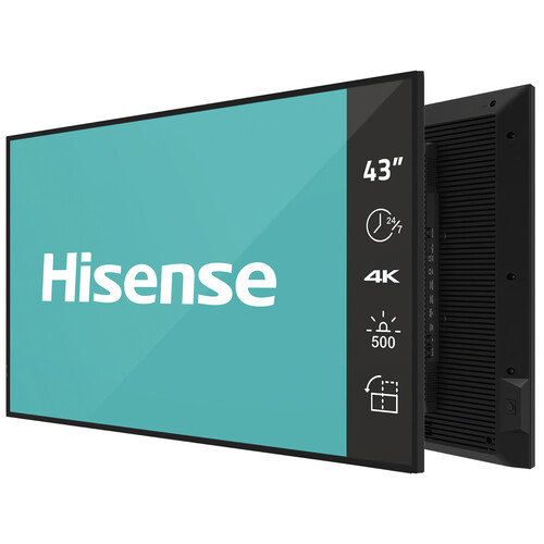 Hisense 43インチ 4K液晶テレビ 2020年製 リモコン付 Hisense DM66D Series 43