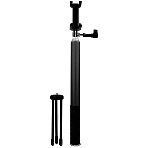 HISY WING Selfie Stick with Tripod (Black)