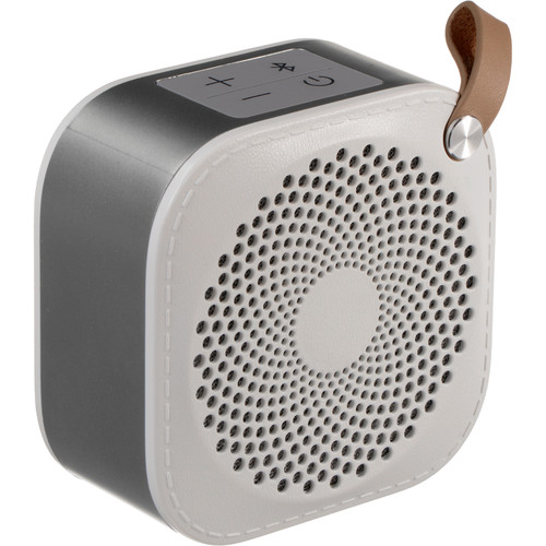 Hitachi BTN1 Portable Bluetooth Speaker (White, Small)