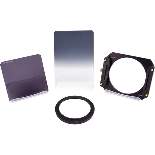 Formatt Hitech 100mm Neutral Density Filter Mixed Starter Kit with 77mm Adapter Ring