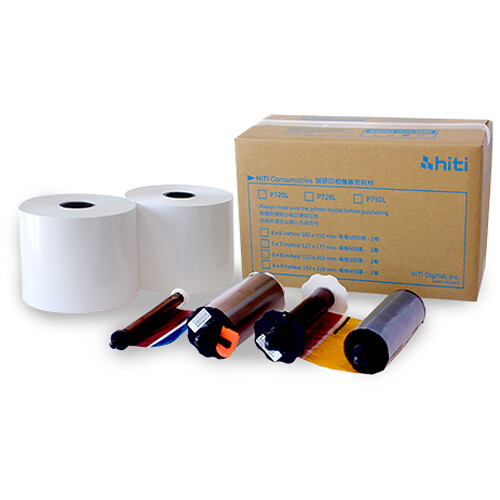 HiTi P720L 5 x 7" Print Kit (1200 Prints)