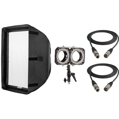 HIVE LIGHTING Double-Light Softbox Kit for Omni-Color LEDs