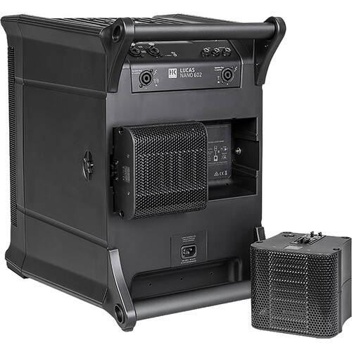 HK AUDIO LUCAS NANO 602 1500W Powered 3-Way Satellite and Subwoofer PA System