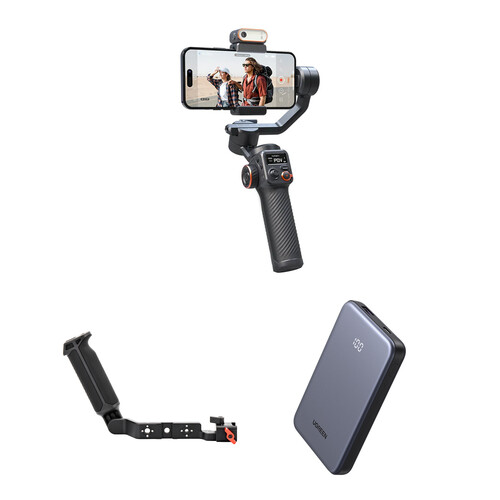Hohem iSteady M6 Gimbal Kit with AI Sensor, Handle & Power Bank