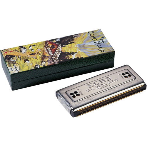 Hohner Echo 32-Hole Tremolo Harmonica (Key of D)
