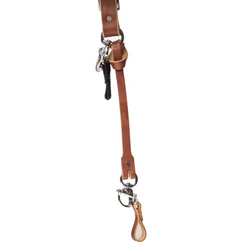 HoldFast Gear Leather Safety Lanyard (Chestnut)