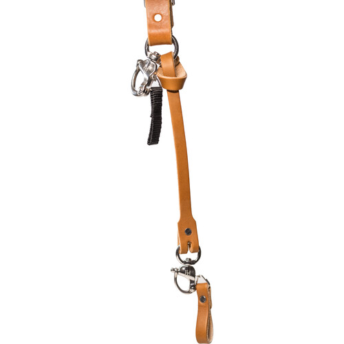 HoldFast Gear Leather Safety Lanyard (Tan)