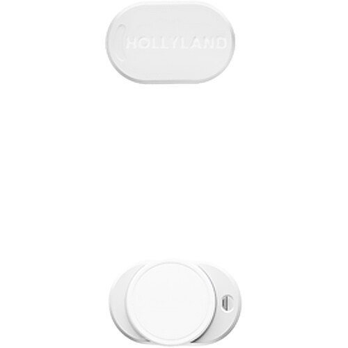 Hollyland Magnetic Back Clip Set for LARK M2 Transmitters (2-Pack, White)
