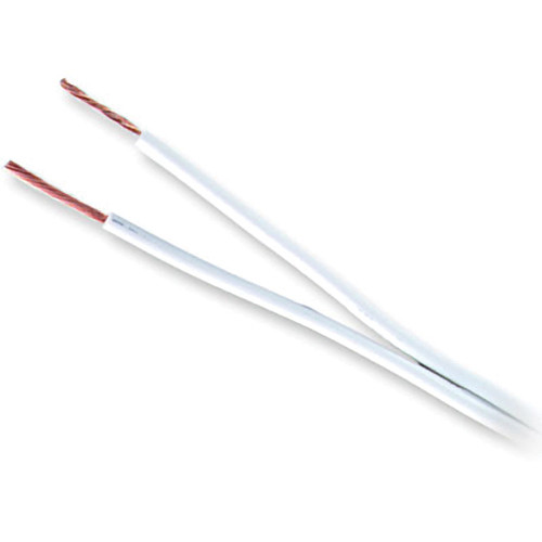 Honeywell Genesis Series 18 AWG Unshielded Zipcord Cable with 2 Unpaired Conductors (White, 1000' Pull Box)