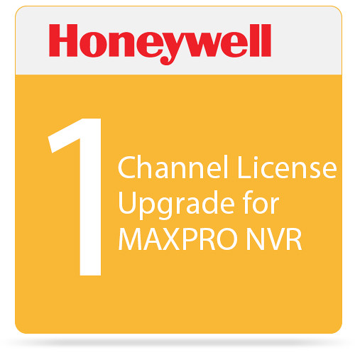Honeywell HNM01UP 1-Channel License Upgrade for MAXPRO NVR SE