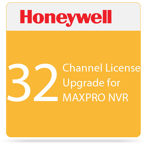 Honeywell HNM32UP 32-Channel License Upgrade for MAXPRO NVR SE