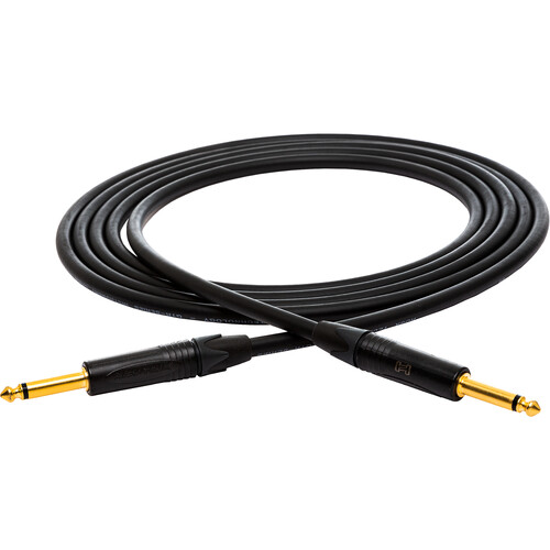 Hosa Technology Straight 1/4" Plug Male to Straight 1/4" Plug Male Edge Guitar Cable (15')