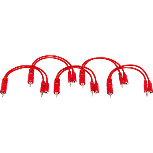 Hosa Technology Hopscotch Patch Cables (0.5', Pack of 5)