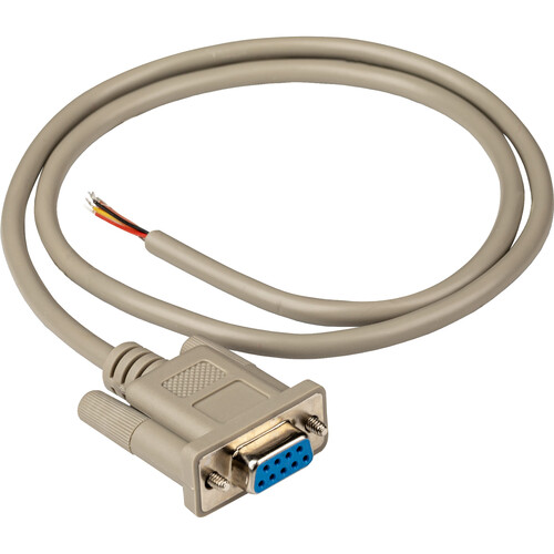 Hosa Technology DB9 Serial to Bare Wire Cable (3')