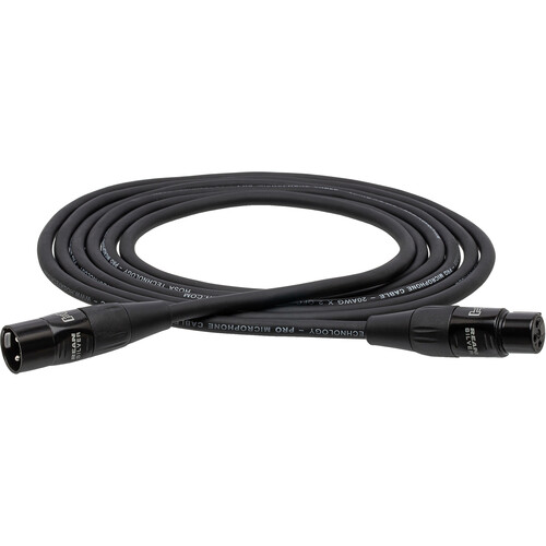 Hosa Technology HMIC-030 Pro Microphone Cable 3-Pin XLR Female to 3-Pin XLR Male (30')