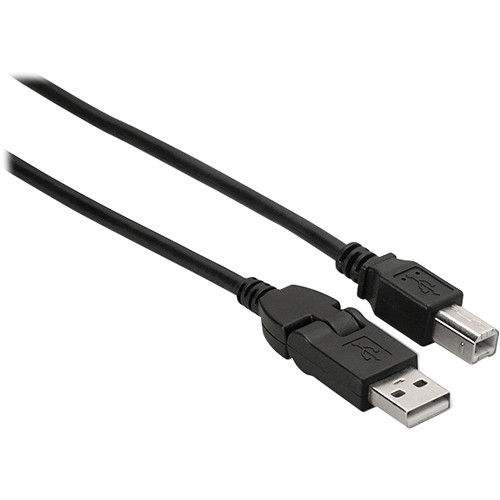 Hosa Technology 6' (1.82m) Hi-Speed USB 2.0 Flex A to Type B Cable