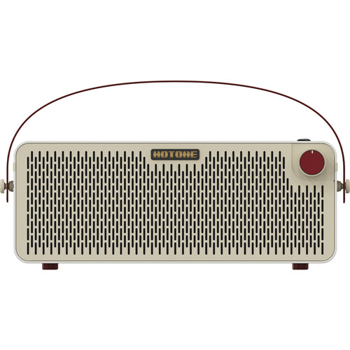 Hotone Pulze 2x3.5" 30W Portable Modeling Amplifier with Bluetooth (Luna White)