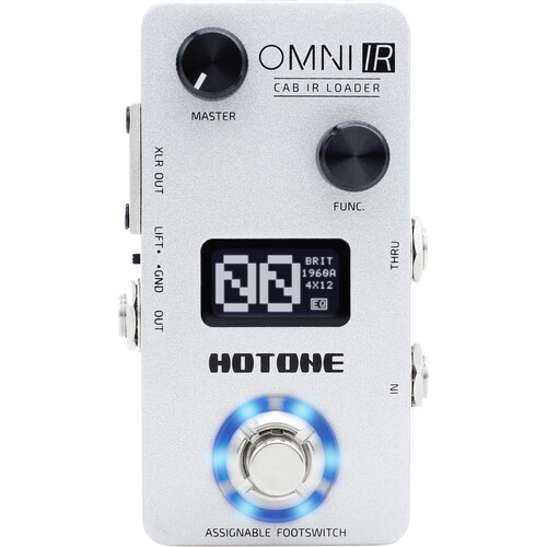 Hotone Omni IR Impulse Response Cabinet Simulator Guitar Pedal