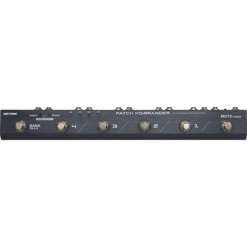 Hotone Patch Kommander 4-Channel Loop Switcher for Electric Guitars