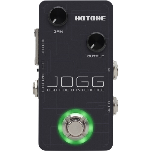 Hotone Jogg USB Audio Interface Guitar Pedal
