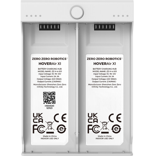 HOVERAir Dual Battery Charging Hub for X1 Drones (White)
