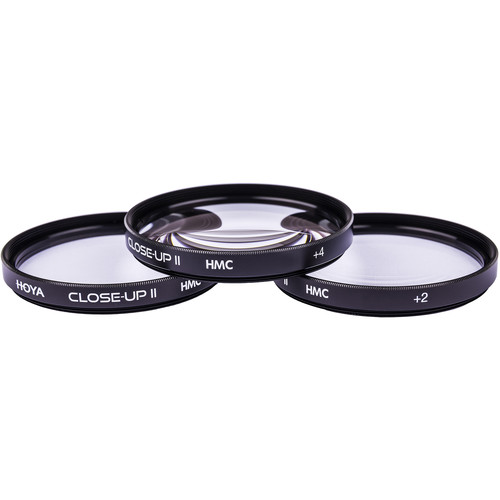 【中古】Hoya 67mm HMC クローズアップフィルターセット - ブラック Hoya 67mm HMC Close-Up Filter Set II (+1, +2, and +4) A-67CUS-II