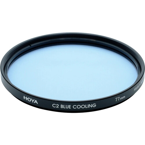 Hoya C2 Blue Cooling Color Correction Filter (77mm)