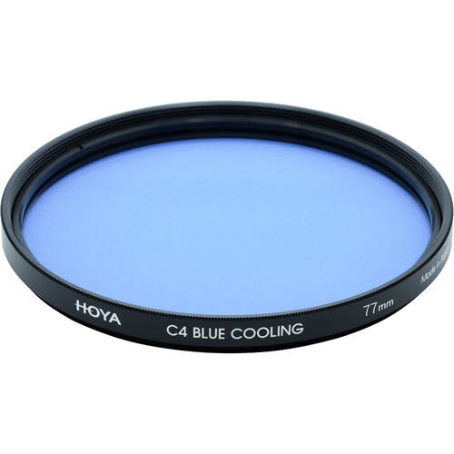 Hoya C4 Blue Cooling Color Correction Filter (77mm)