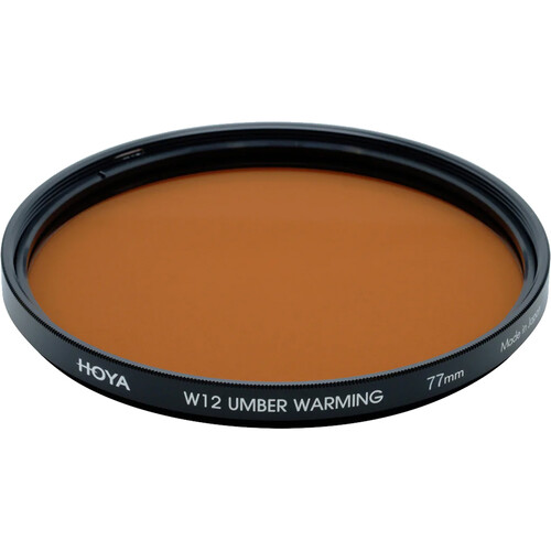 Hoya W12 Umber Warming Color Conversion Filter (77mm)