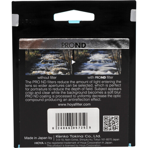 Hoya ProND500 Filter (82mm, 9-Stop)