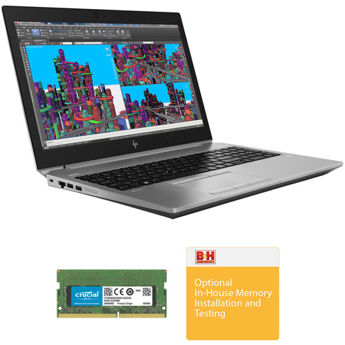 HP 15.6" ZBook 15 G5 B&H Custom Mobile Workstation