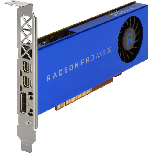 HP Radeon Pro WX 3100 Graphics Card 2TF08AA B&H Photo Video