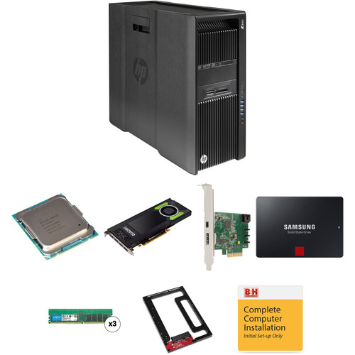 HP Z840 Series Turnkey Workstation with 2nd Xeon E5-2620 v4,
