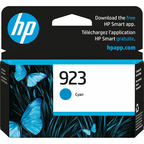 HP 923 Cyan Original Ink Cartridge