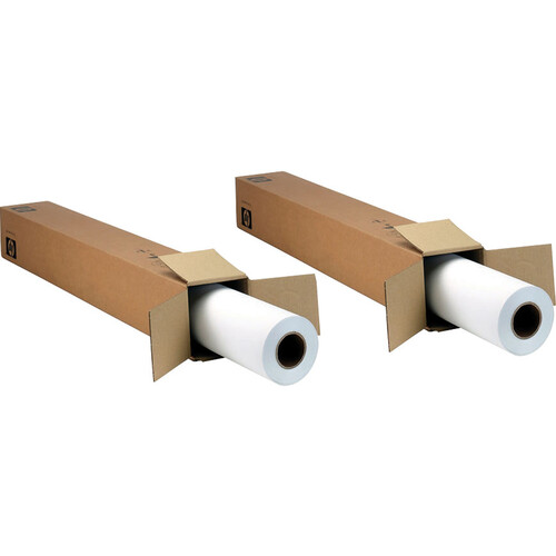 HP Bright White Inkjet Paper (24" x 150' Roll, 2-Pack)