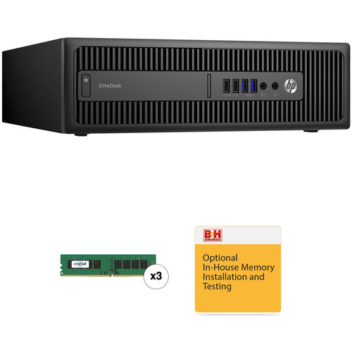 HP EliteDesk 800 G2 Small Form Factor B&H Custom Desktop Computer