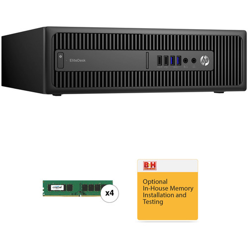 HP EliteDesk 800 G2 Small Form Factor B&H Custom Desktop Computer
