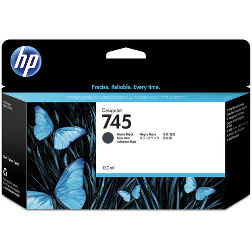 HP 745 DesignJet Matte Black Ink Cartridge (130mL)