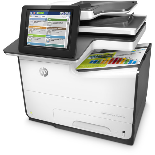 Hewlett Packard Enterprises Pagewide Enterprise Color 586f Printer