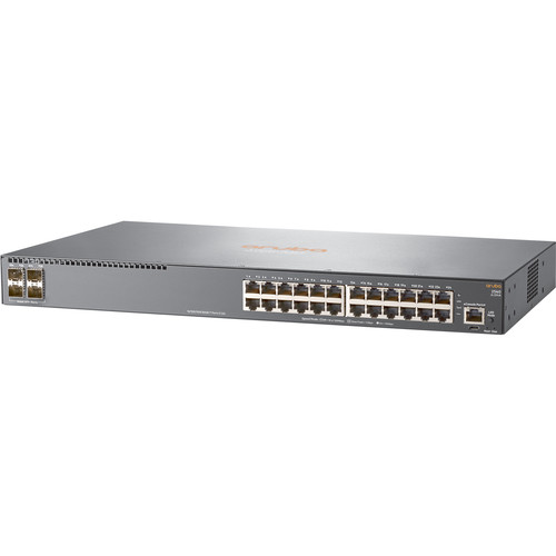 HP JL354A Aruba IOT Ready 2540 24-Port Gigabit Ethernet 4SFP+ Switch