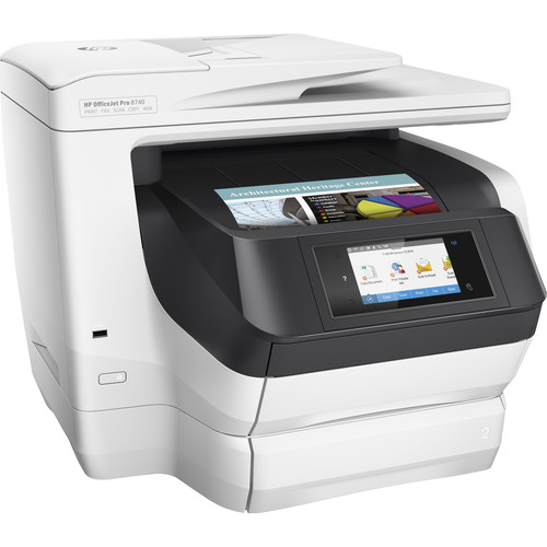 HP OfficeJet Pro 8740 All-in-One Inkjet Printer K7S42A#B1H B&H