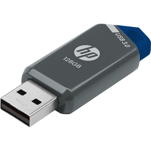 HP 128GB HP x900w USB 3.0 Type-A Flash Drive P-FD128HP900-GE B&H